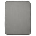 InterDesign 41141 Solid Large 24" x 18" Mat Black by iDesign