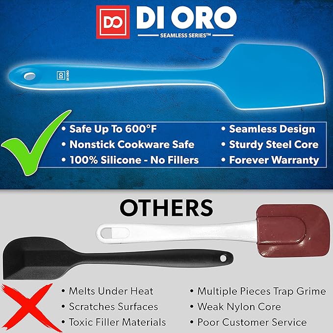 DI ORO Silicone Spatula Set - Image 2