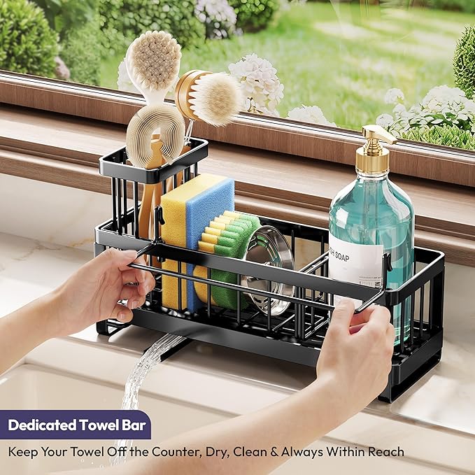 SWTYMIKI Sponge Holder for Kitchen Sink - Image 5