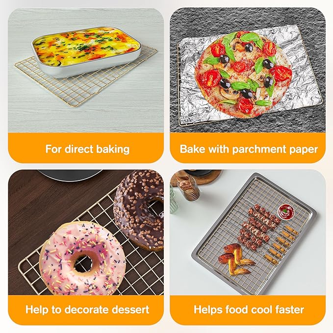 2-Pack Cooling Racks for Cooking and Baking - Image 4