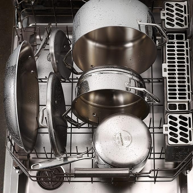 Tramontina Signature Tri-Ply Clad Stainless Steel 4-Quart Sauce Pan - Image 9