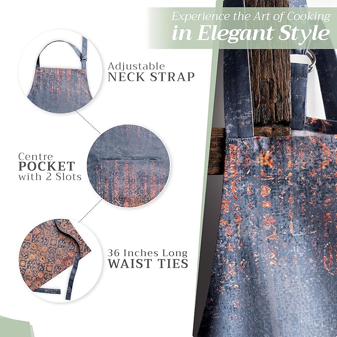 Maison d' Hermine 100% Cotton Apron - Image 6