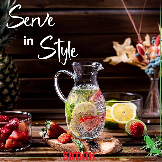 Simax Small 16 Ounce Borosilicate Glass Pitcher - Image 8