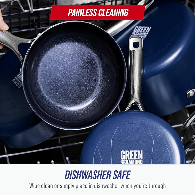 Blue Diamond 5QT Saute Pan - Image 8