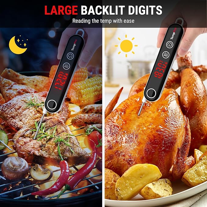 TempPro TP18 Instant Read Meat Thermometer Digital - Image 4