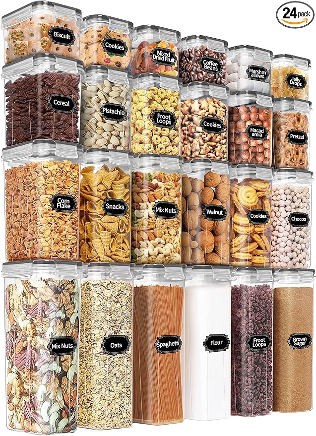 PRAKI Airtight Food Storage Containers Set by PRAKI