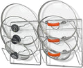 Simple Houseware 2-Pack Cabinet Door/Wall Mount Pot Lid Organizer Rack by SimpleHouseware