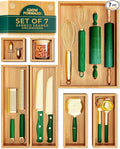 Grow Forward Bamboo Drawer Organizer Boxes by GrowForward