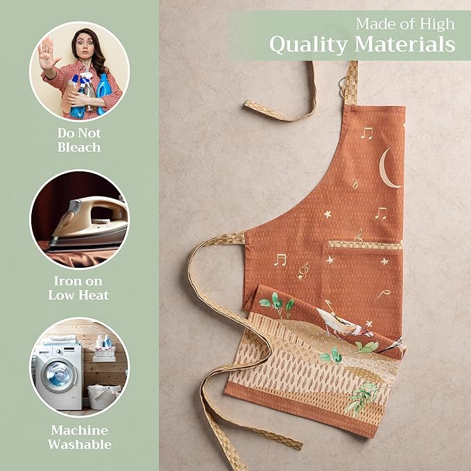 Maison d' Hermine 100% Cotton Apron - Image 3