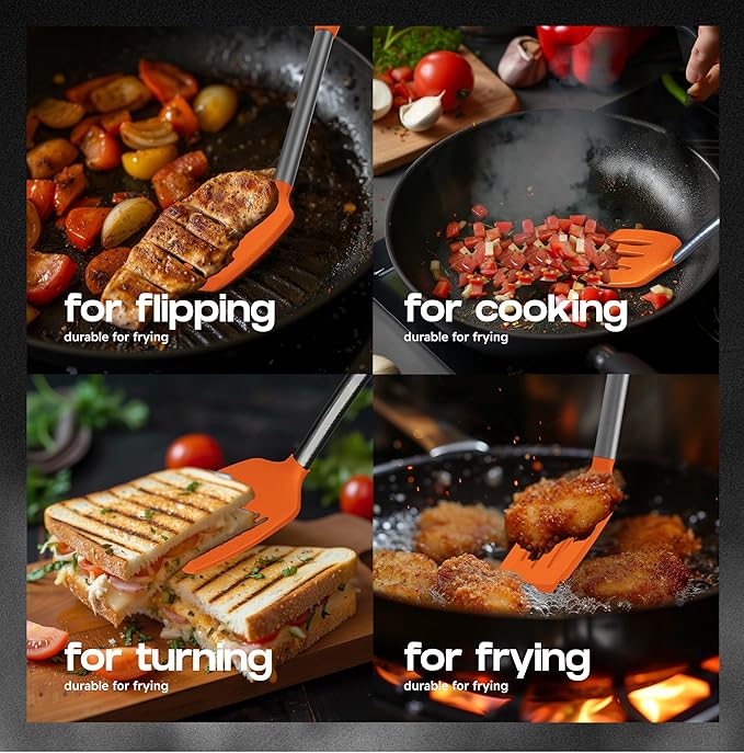 BakeRoyal Silicone Spatula Set - Image 3