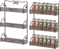 Deco Brothers 3 Tier Wall Mounted Spice Rack, 2 Pack by DecoBrothers