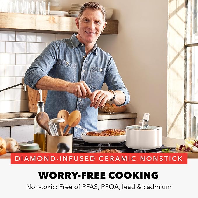 GreenPan x Bobby Flay 2.5QT Nonstick Saucepan - Image 2