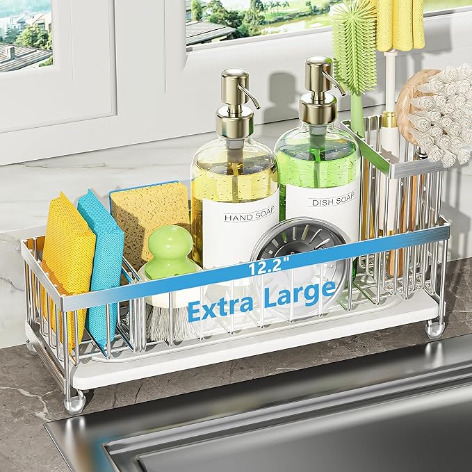 Cisily Extra Large Sink Caddy Organizer by CISILYHOMELIFE