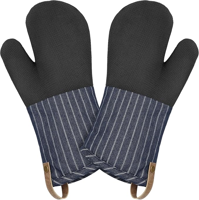 Cuisinart Heritage Kitchen Oven Mitts – Heat-Resistant Kitchen Mitts - Image 8