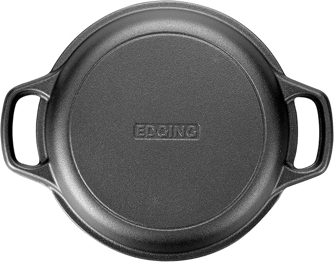 EDGING CASTING Pre-Seasoned Cast Iron Dutch Oven Pot - Image 6