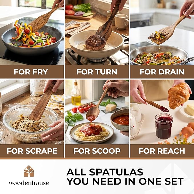Wooden Spatula for Cooking - Image 7
