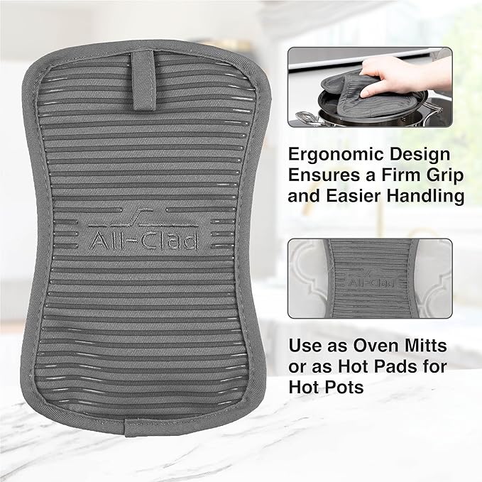 All-Clad Premium Pot Holder & Hot Pad: Heat Resistant to 500 Degrees - Image 3