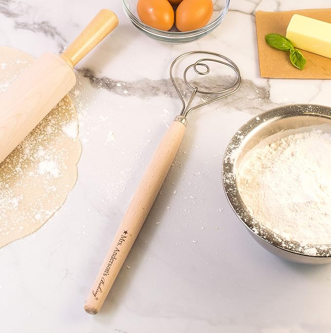 Mrs. Anderson's Baking Dough Whisk 18/8 Stainless Steel Blade - Image 4