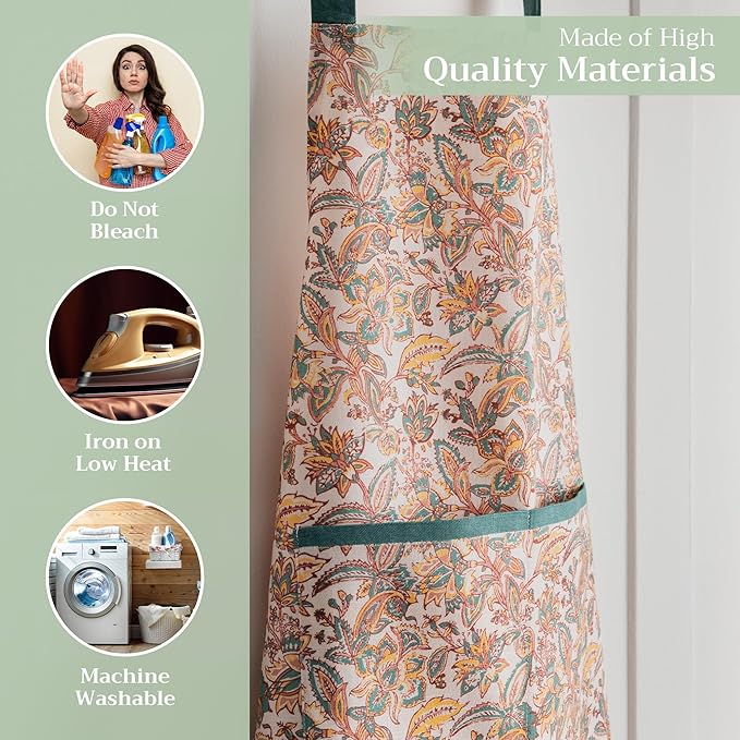 Maison d' Hermine 100% Cotton Apron - Image 3