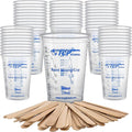 TCP Global 10 oz. Graduated Plastic Mixing Cups by TCPGlobal