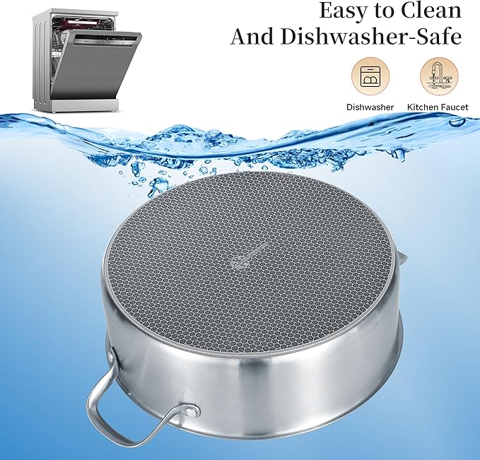 LOLYKITCH 7 QT Large Deep Frying Pan - Image 5