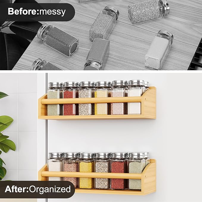 Mystozer 2 Pack Magnetic Spick Rack - Image 4