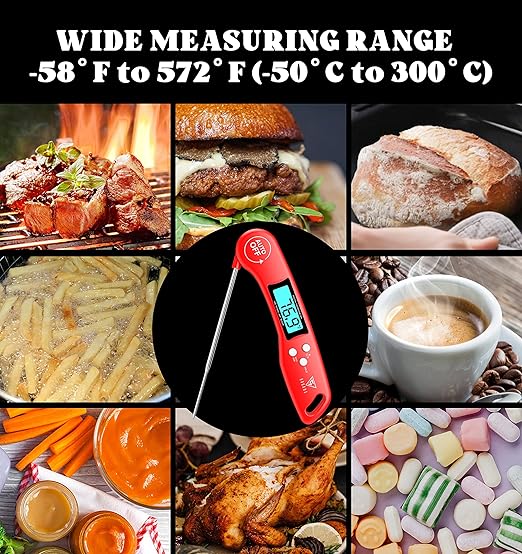DOQAUS Digital Meat Thermometer, Instant Read Food Thermometer - Image 7
