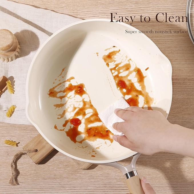 CAROTE 10" Ceramic Frying Pan - Image 4