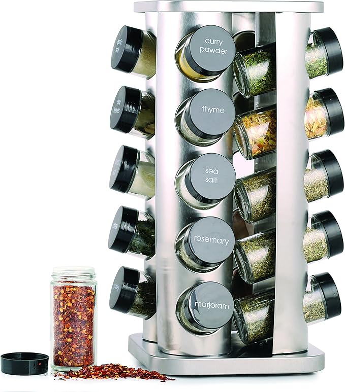 Orii 20 Jar Rotating Spice Rack by Orii