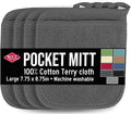 RITZ Terry Pocket Mitt & Hot Pad: Unparalleled Heat Resistant, Durable 100% by Ritz+Foodservice