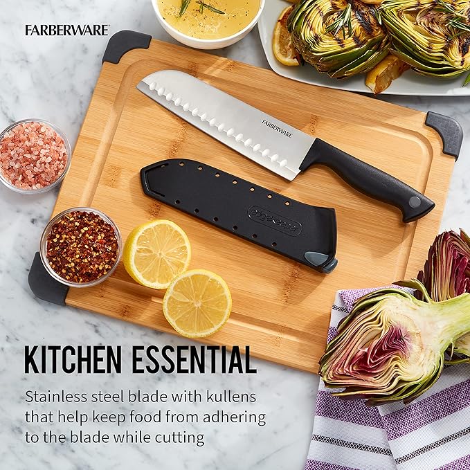Farberware Edgekeeper 7-Inch Santoku Knife - Image 6