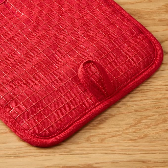 KITCHENAID Gourmet Series Gridlines Pot Holders 2-Pack Set, Heat Resistant up - Image 4