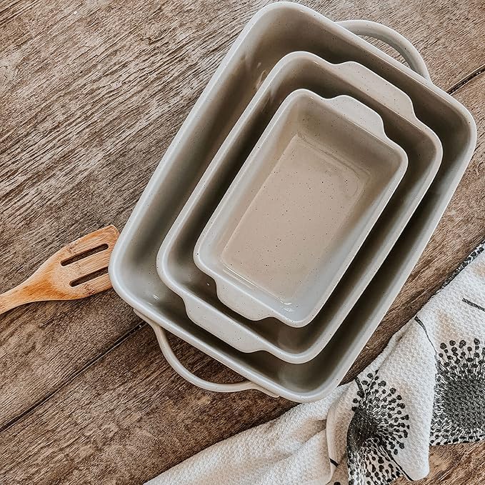 Mora 9x13in Deep Porcelain Baking Dish - Image 7