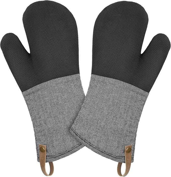 Cuisinart Heritage Kitchen Oven Mitts – Heat-Resistant Kitchen Mitts - Image 8