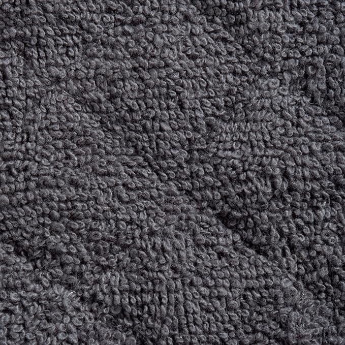 DII Basic Terry Collection Quilted 100% Cotton, Mineral Gray, 3 Piece - Image 4