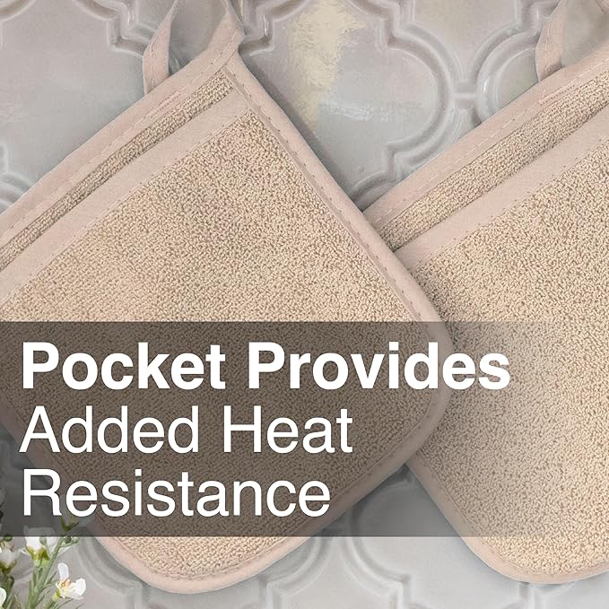 RITZ Terry Pocket Mitt & Hot Pad: Unparalleled Heat Resistant, Durable 100% - Image 7