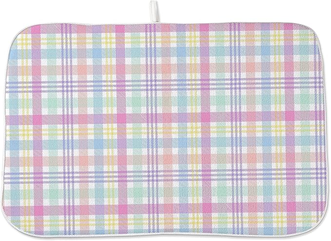 Spring Dish Drying Mat 18x24 Inches by OFIRD