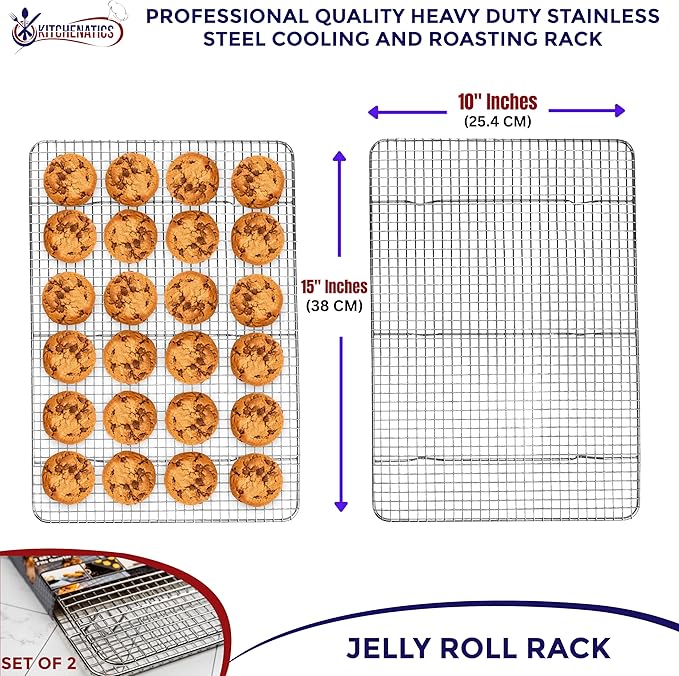KITCHENATICS Jelly Roll Cooling Racks - Image 7