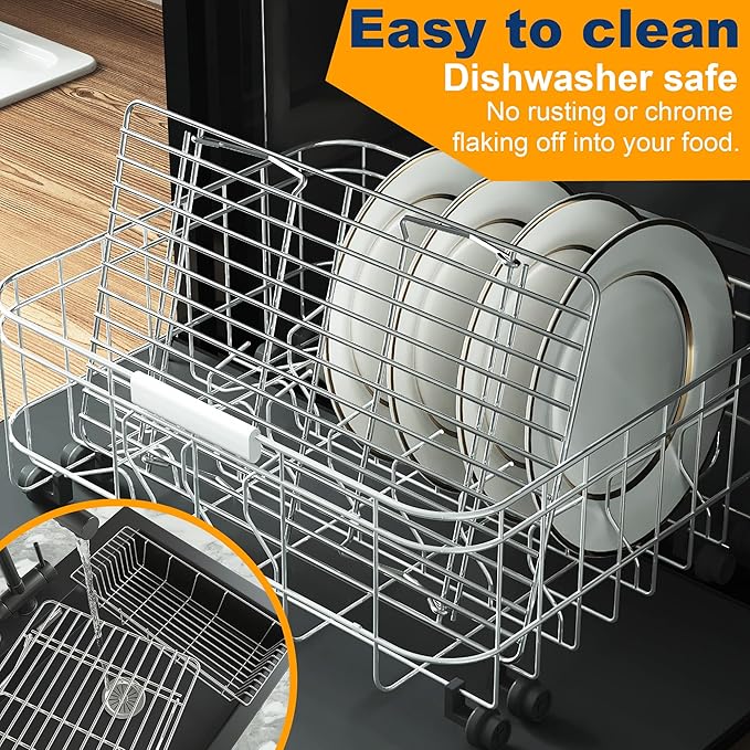 3 Tier Stackable Cooling Rack for Batch Cooling Cookie, Cake-15.8”x 10”- Heavy - Image 7