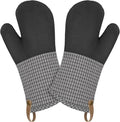 Cuisinart Heritage Kitchen Oven Mitts – Heat-Resistant Kitchen Mitts by BestBrands