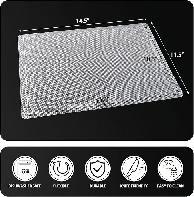 WK Flexible Plastic Cutting Boards Mats - Image 4