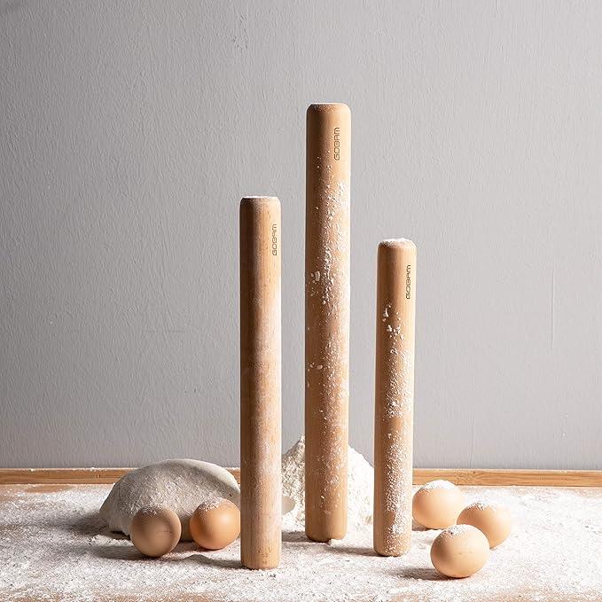 GOBAM Wood Rolling Pin, Extra Large - Image 7