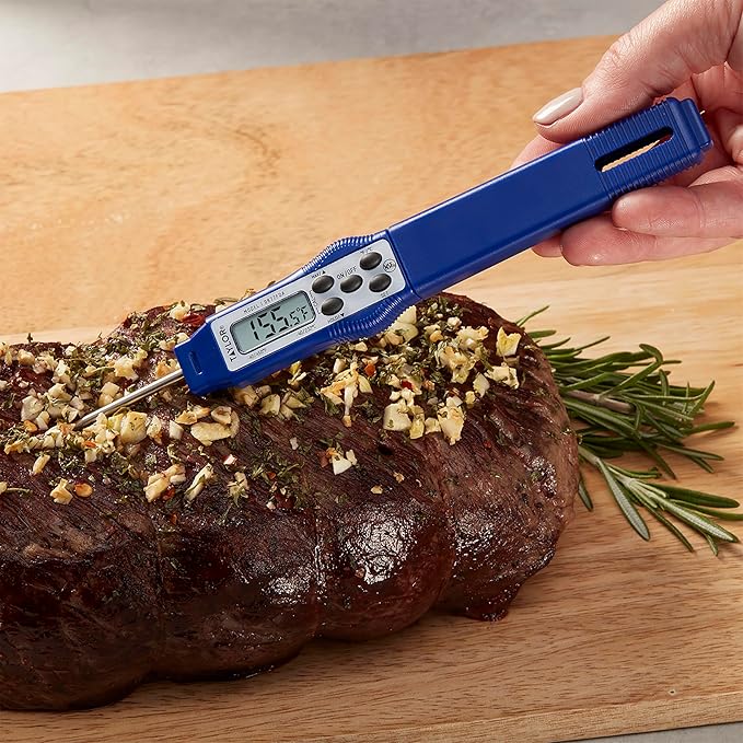 Taylor 9877FDA Compact Waterproof Digital Food Thermometer, 2.81 Inch Stem - Image 3