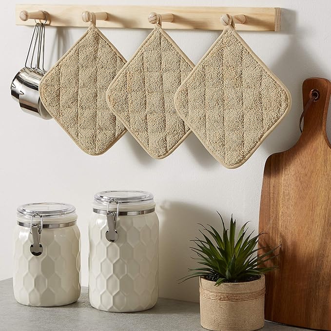 DII Basic Terry Collection Quilted 100% Cotton, 3 Piece - Image 6