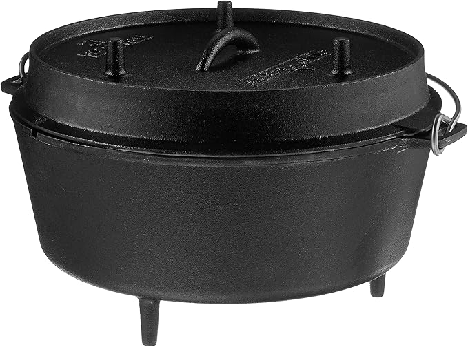 Camp Chef DO-12 Pre Seasoned Cast Iron Dutch Oven - Image 4