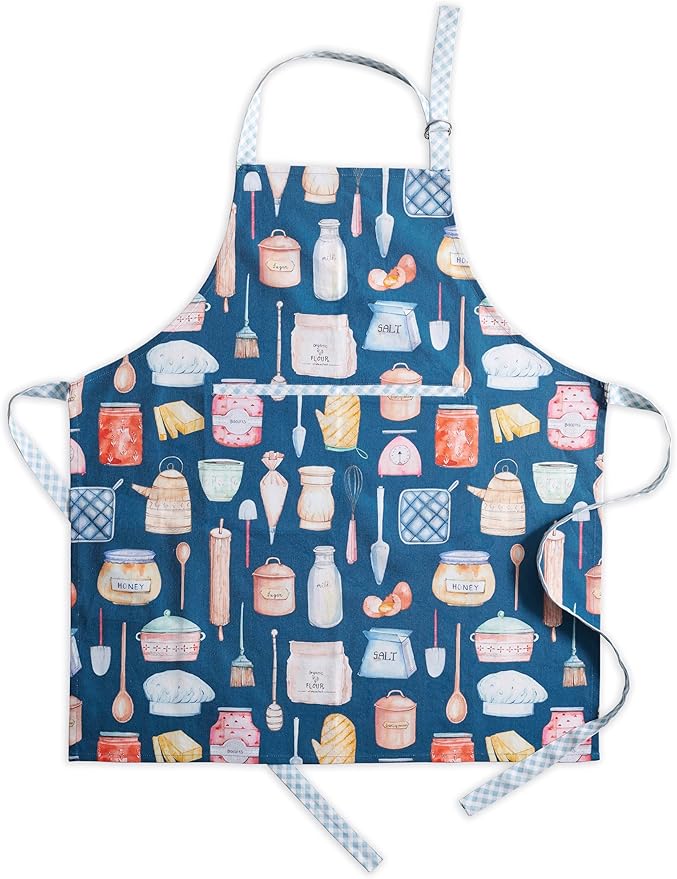 Maison d' Hermine 100% Cotton Apron by MaisondHermine