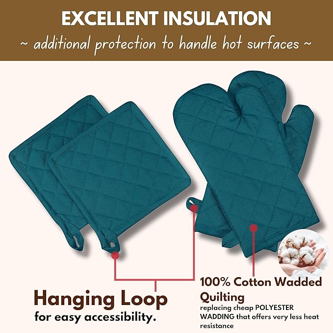 Native Fab Pot Holders and Oven Mitts Sets - Image 6