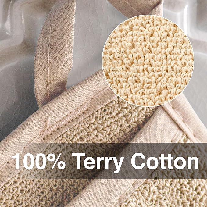 RITZ Terry Pocket Mitt & Hot Pad: Unparalleled Heat Resistant, Durable 100% - Image 2