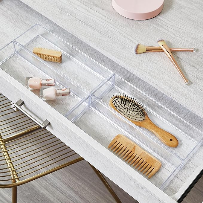 iDesign Plastic Makeup Drawer Organizer Tray - Image 6