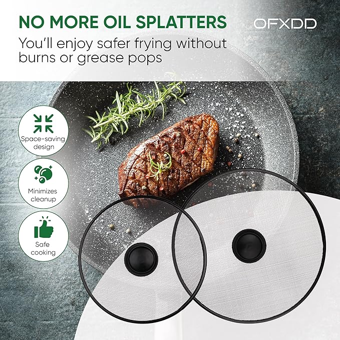 Stainless Steel Lid Splatter Screen - Image 2